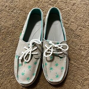 Sanuk Deck Shoes Slides size 7